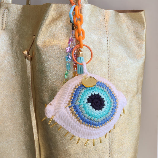 Noor Gazer Crochet Bag Charm Sherie Boutik