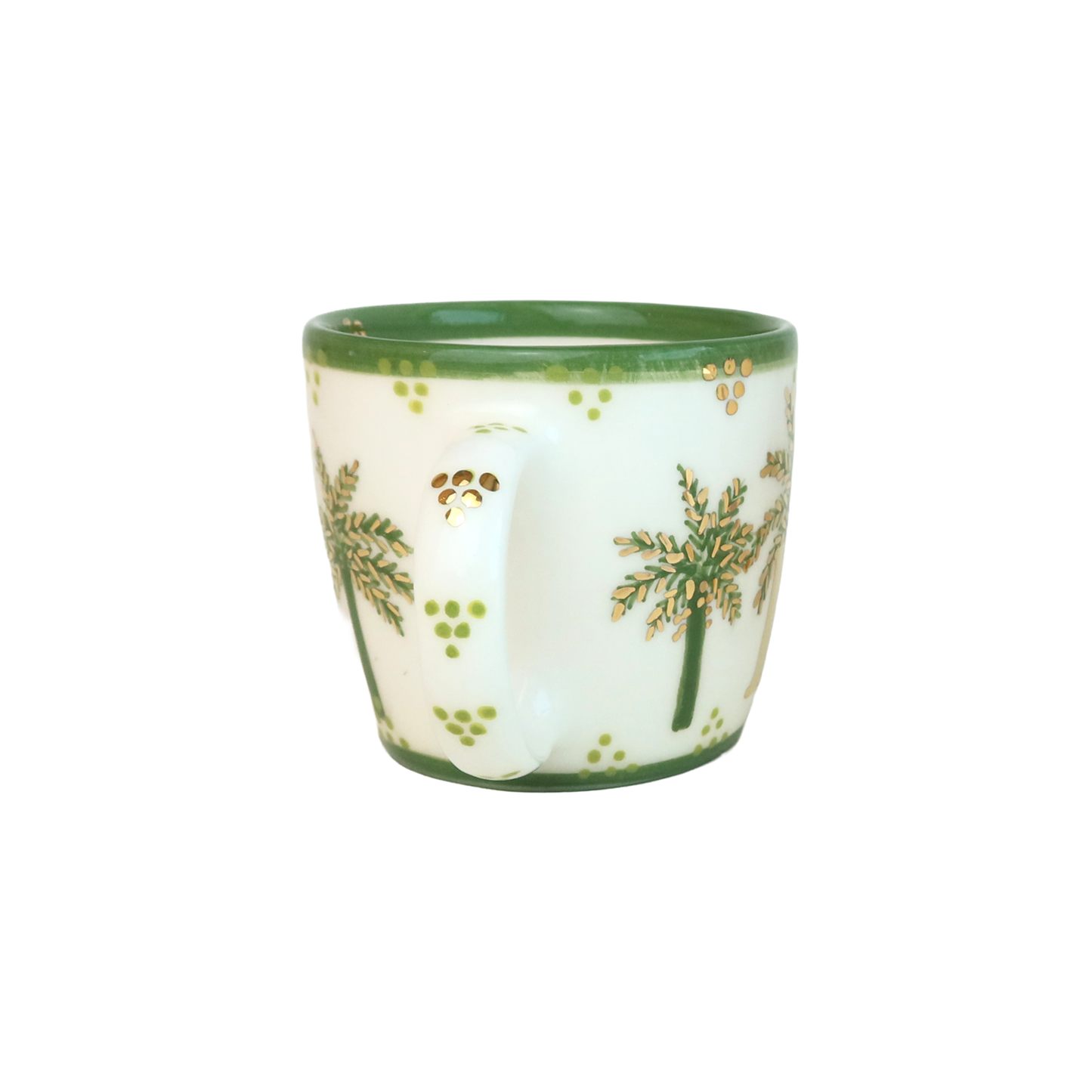 H Alphabet Palm Tree Mug