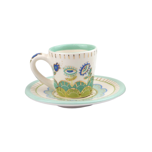 pome & eye plants coffee cup set of 6 pcs