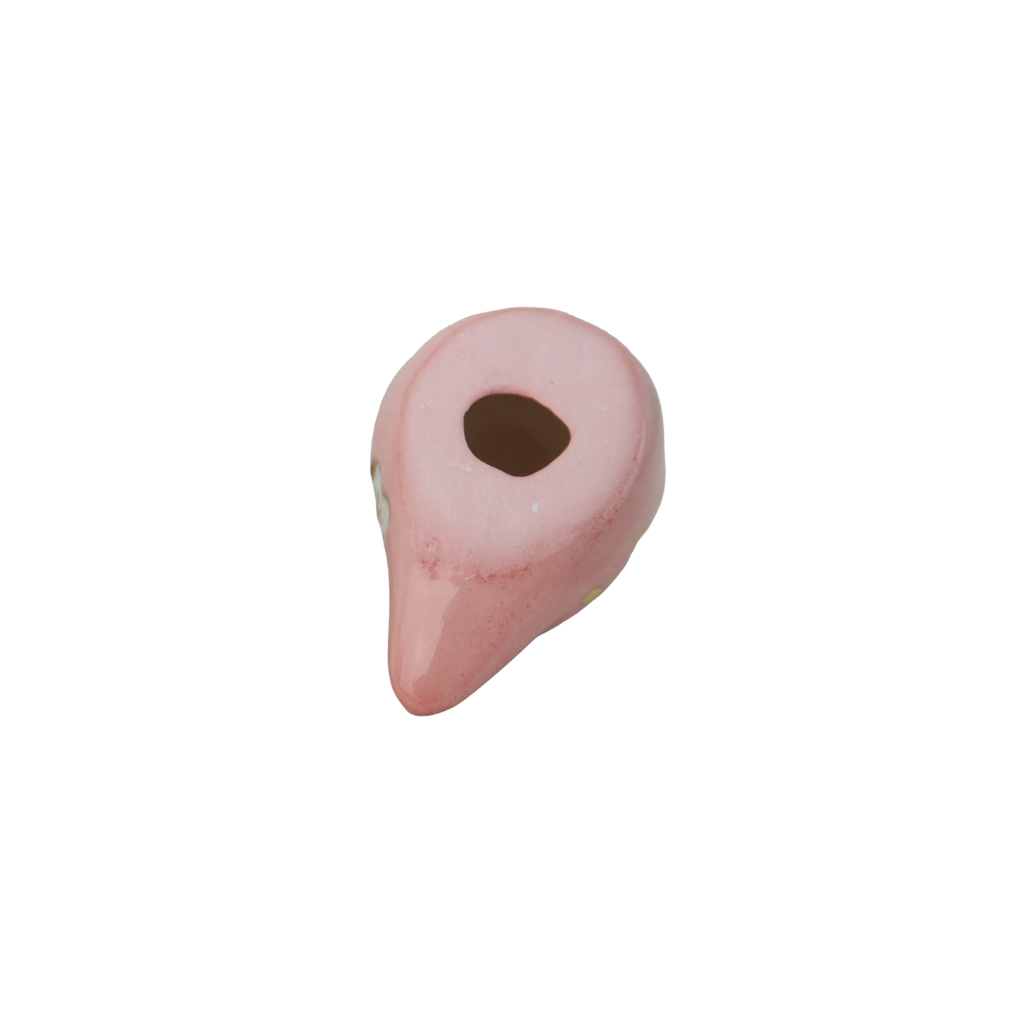 Bird Pink with white flower design B