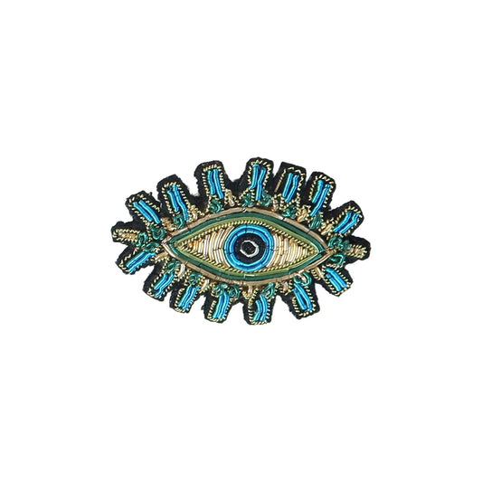 Safira Gaze Eye Brooch Not specified