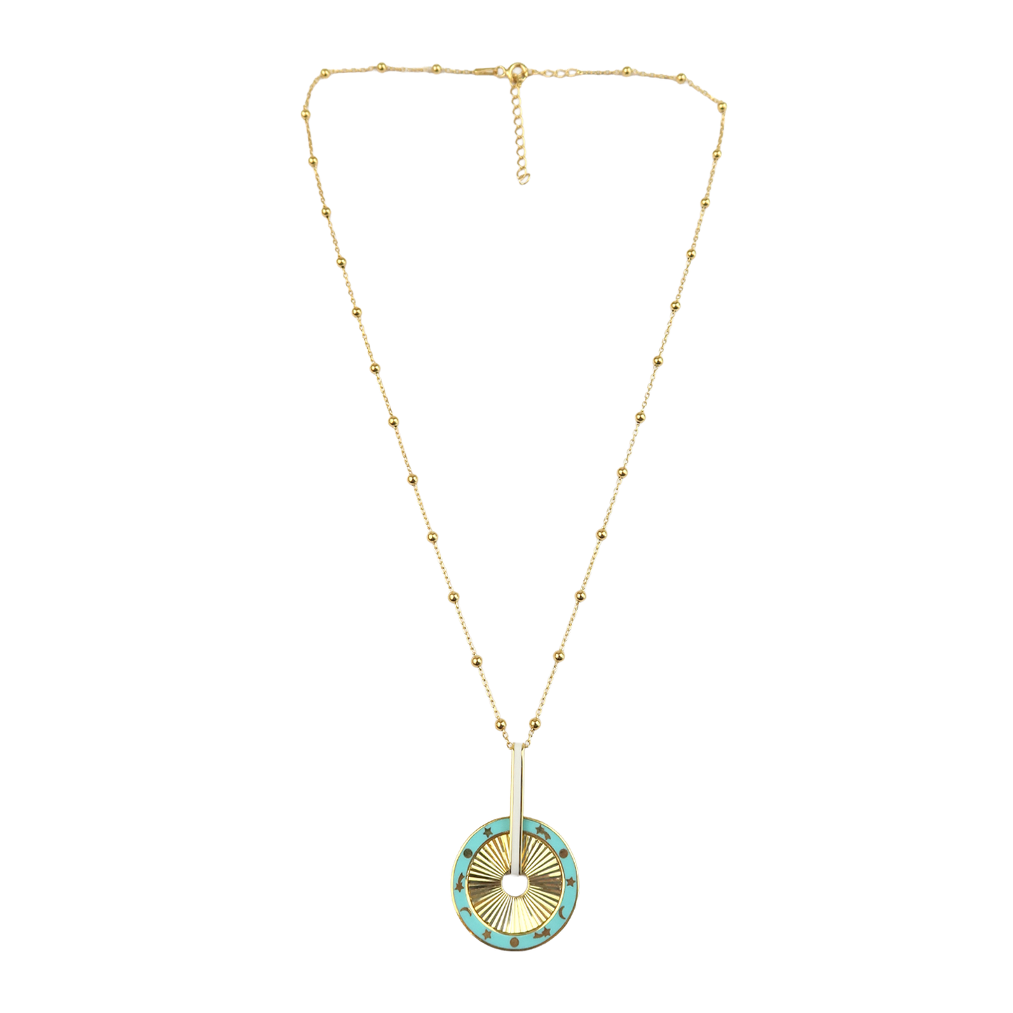 Geometric Enamel Eye & other Designs -B-necklaces