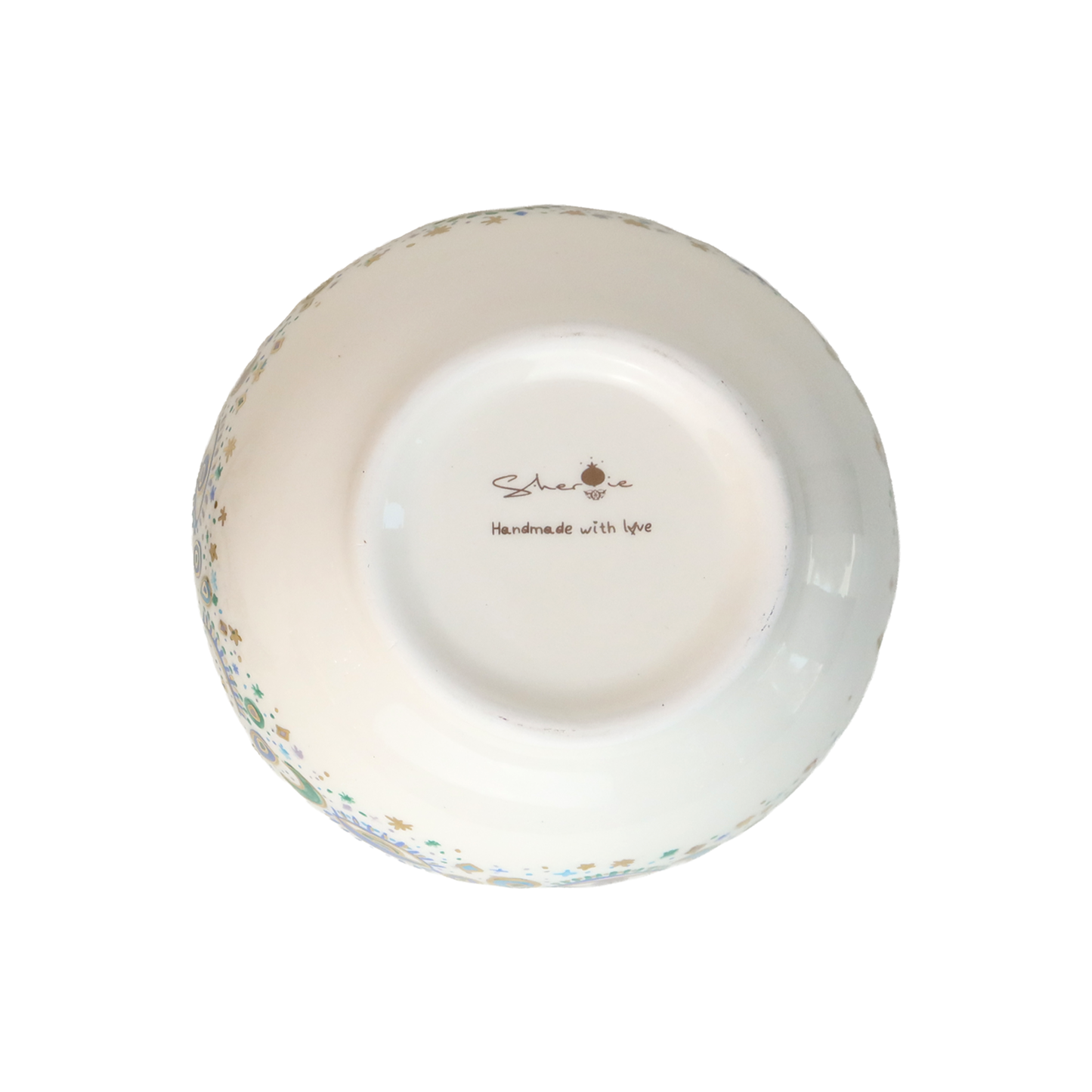 Decorative ceramic Salad Bowl Medium