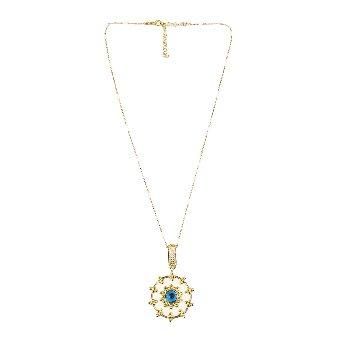 Geometric Enamel Eye & other Designs -G-necklaces