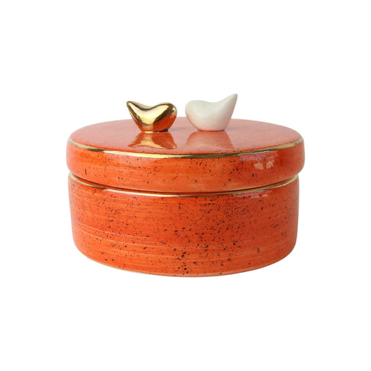 Orange Bonbonniere Box Sherie Boutik