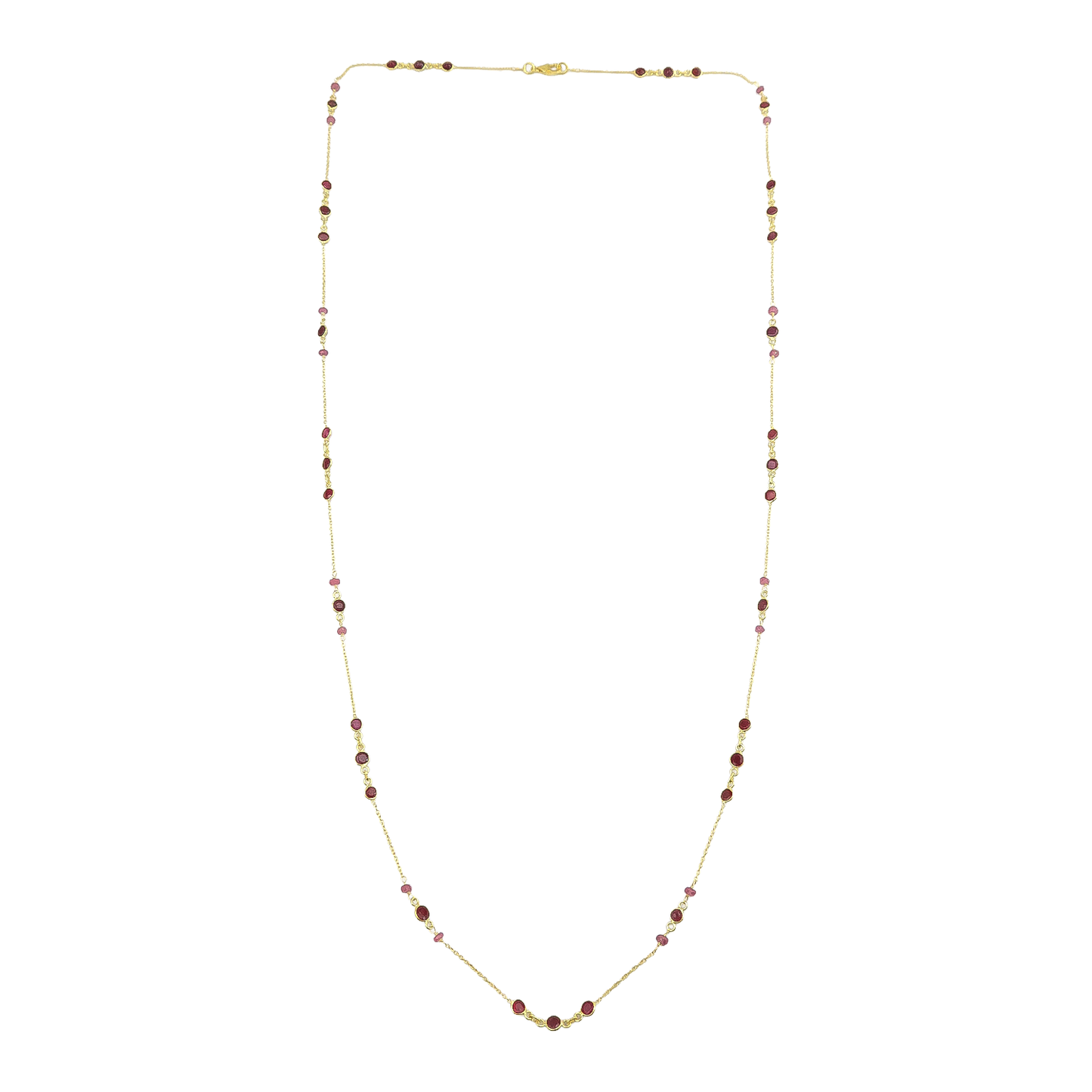 Long Necklace /Ruby
