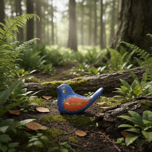 Cherie Small Bird l Violet & Pink Sherie Boutik