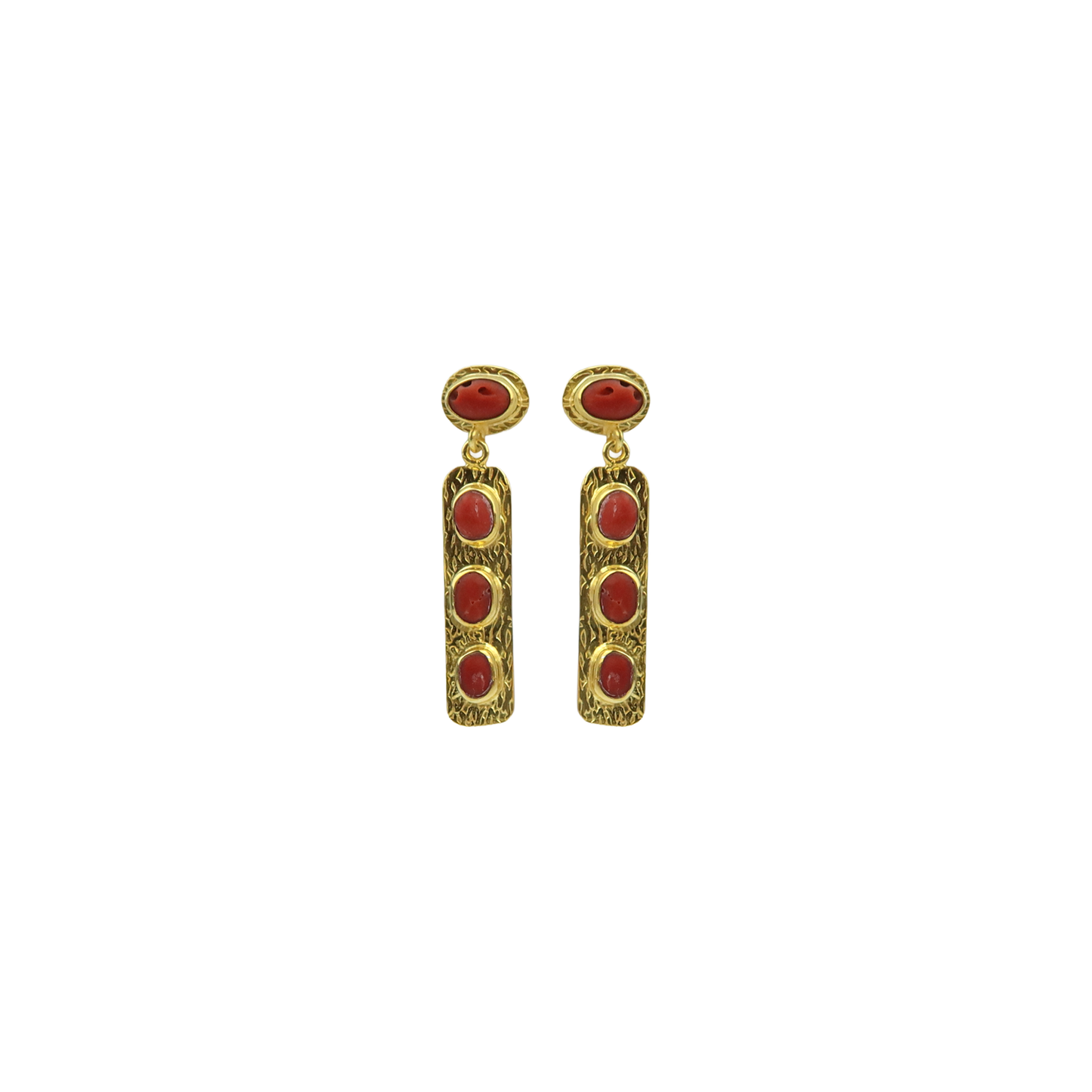 Earring Corel 3 in one