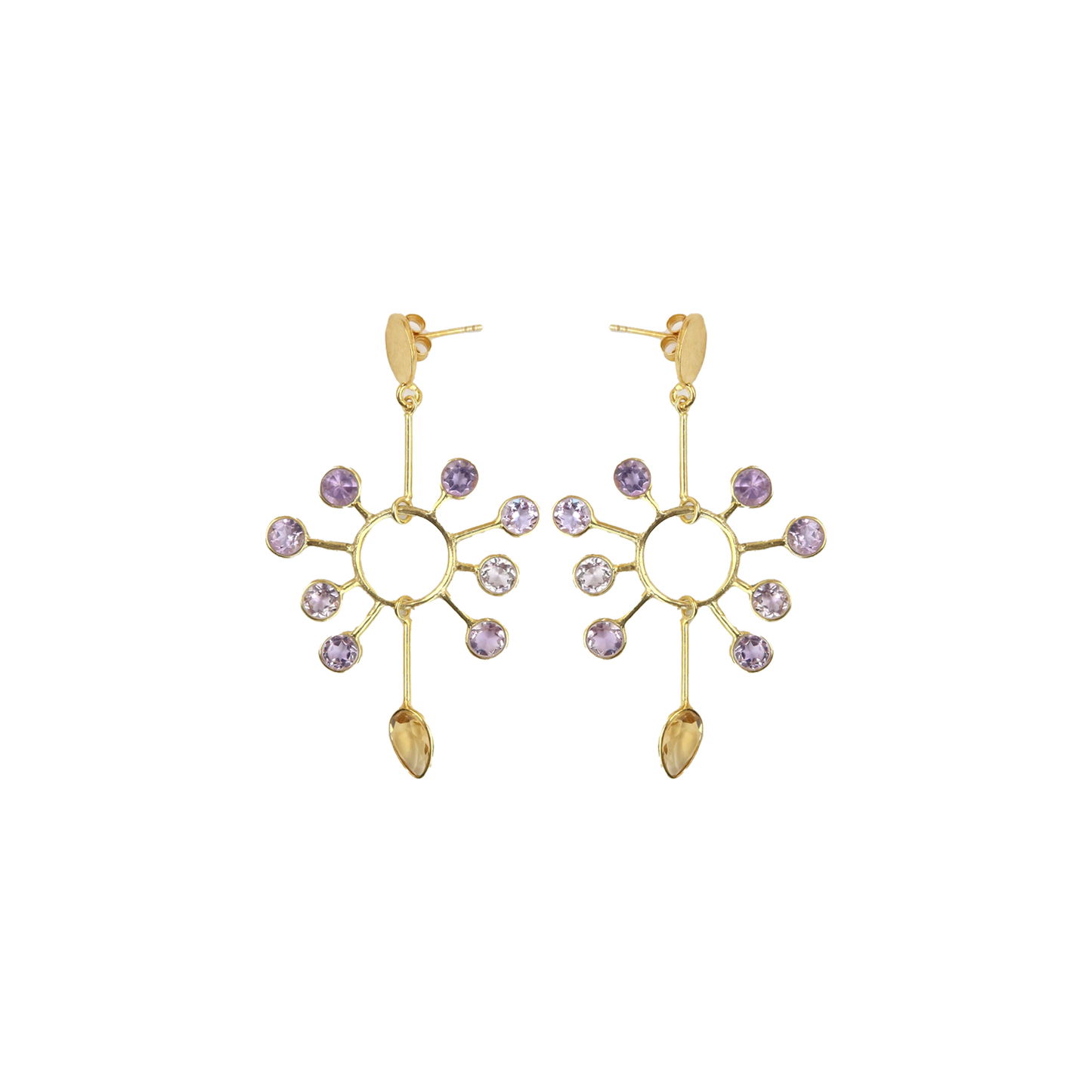 Earring Multi stone ER2449
