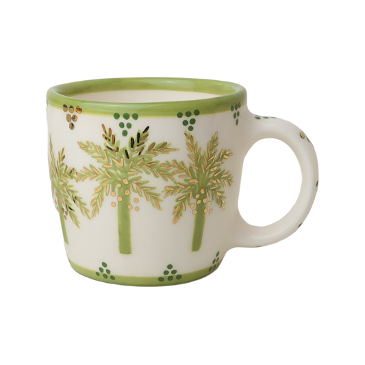 L Alphabet Palm Tree Mug Sherie Boutik