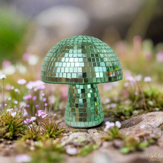 Emerald Mosaic Mushroom Sherie Boutik