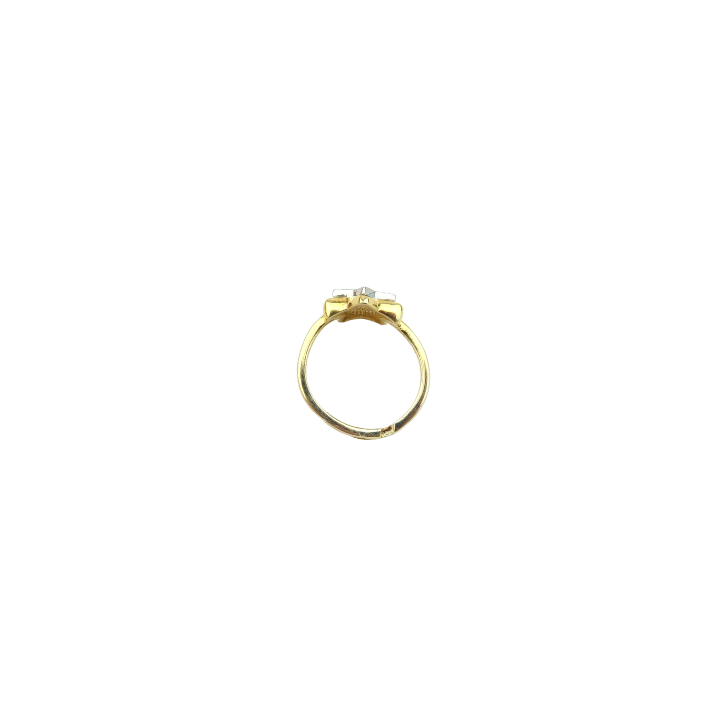 Star Turquoise Enamel Ring