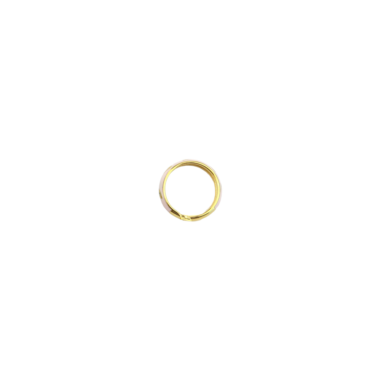 Eye Candy Pink Enamel Ring