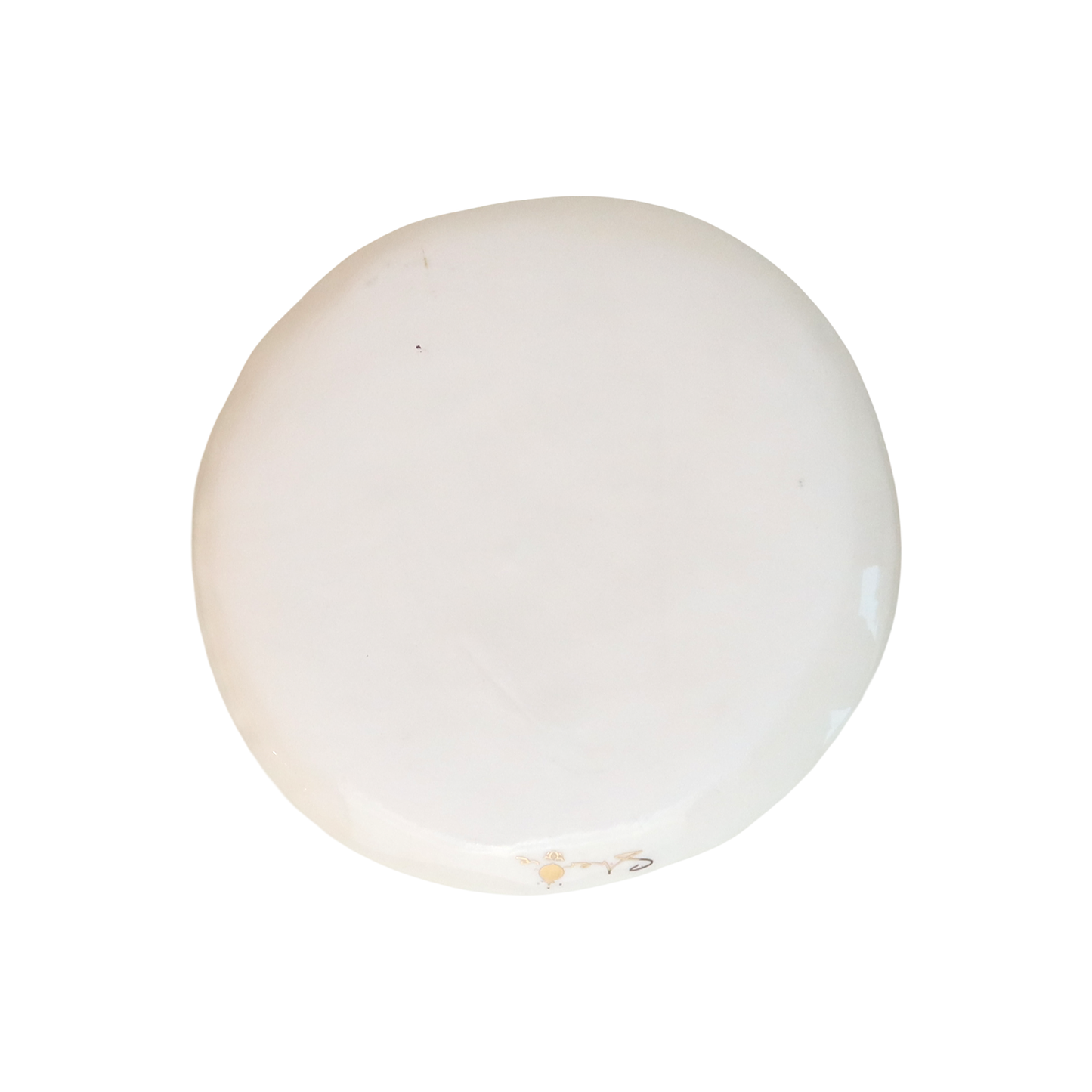 Green Cross Line Palm Tree Plate
