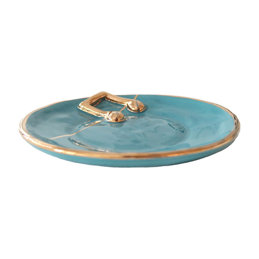 Music Notation Ceramic Plate Sherie Boutik