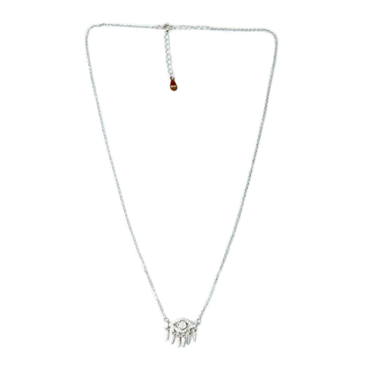 Moving lash evil eye necklace Sherie Boutik