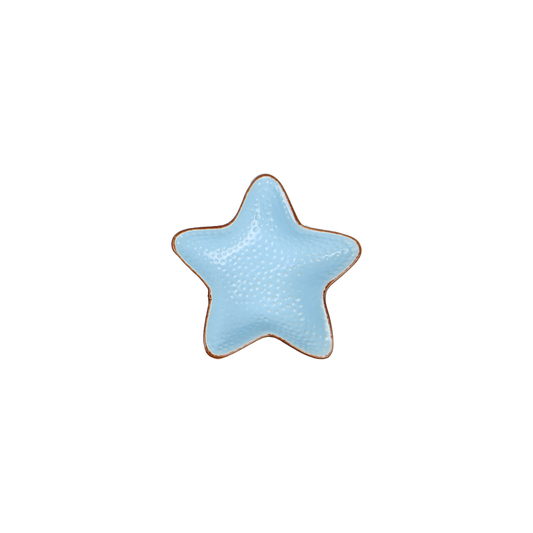 Blue Star Ceramic Plate Sherie Boutik