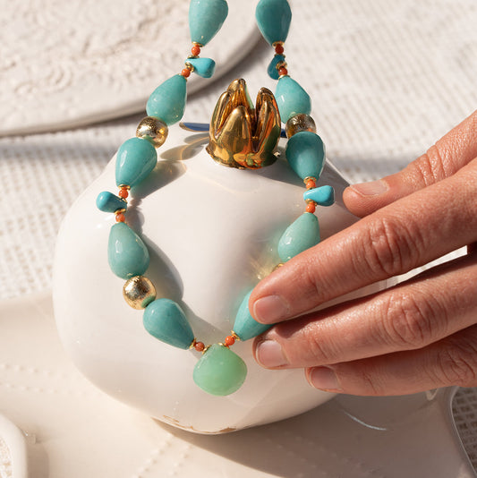 Necklace Amazonite NS 2517