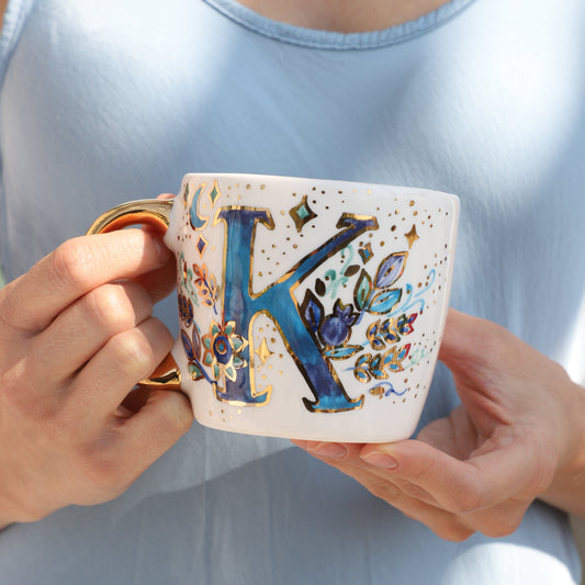 P Alphabet Mug Sherie Boutik