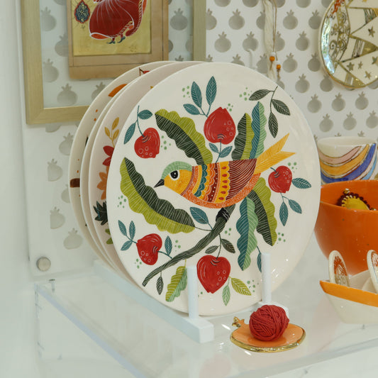 Crimson Songbird in Spring Bloom Sherie Boutik