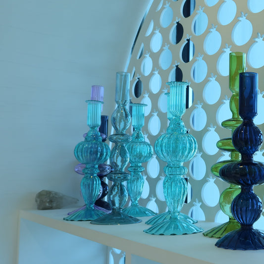 Dusky Tide Candle Holder Sherie Boutik