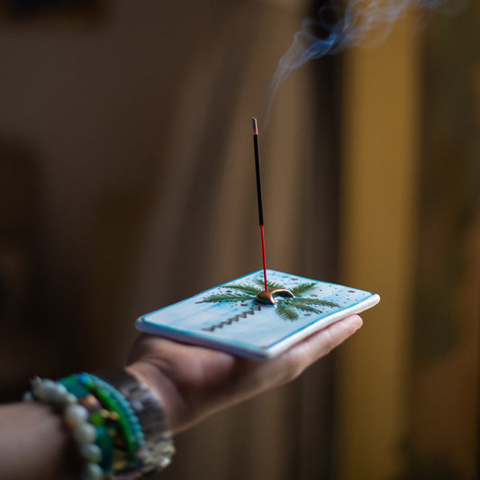 Palm Tree Incense Burner Tableware Sherie Boutik