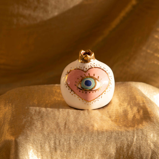 Pink Heart & Eye Petit Pomi Sherie Boutik