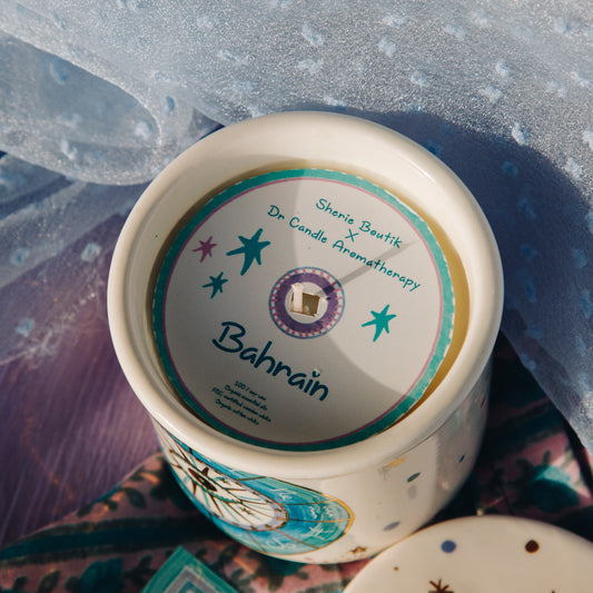 Scented Zodiac Candle Jar - Bahrain Sherie Boutik