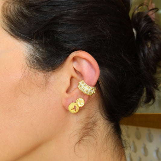Ball | Crystal Earcuff Sherie Boutik