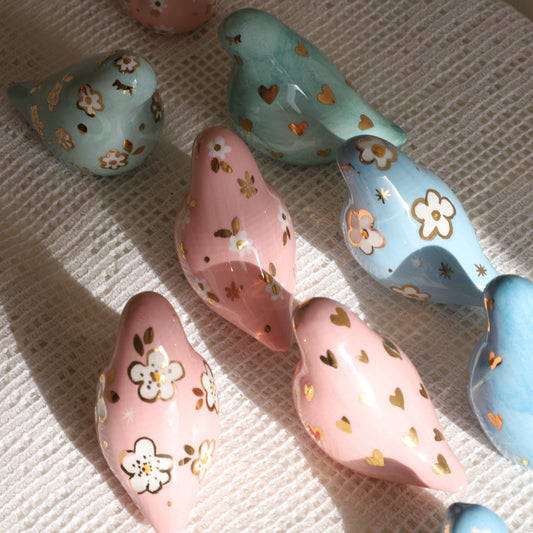 Love Bird Small | Pink Heart