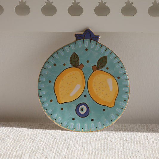 Amalfi Lemons Ceramic Wall Décor