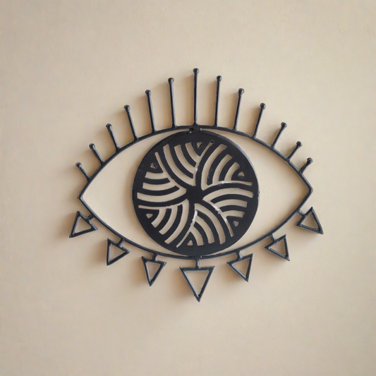 Allah Eye Ferforgé Wall Décor Sherie Boutik