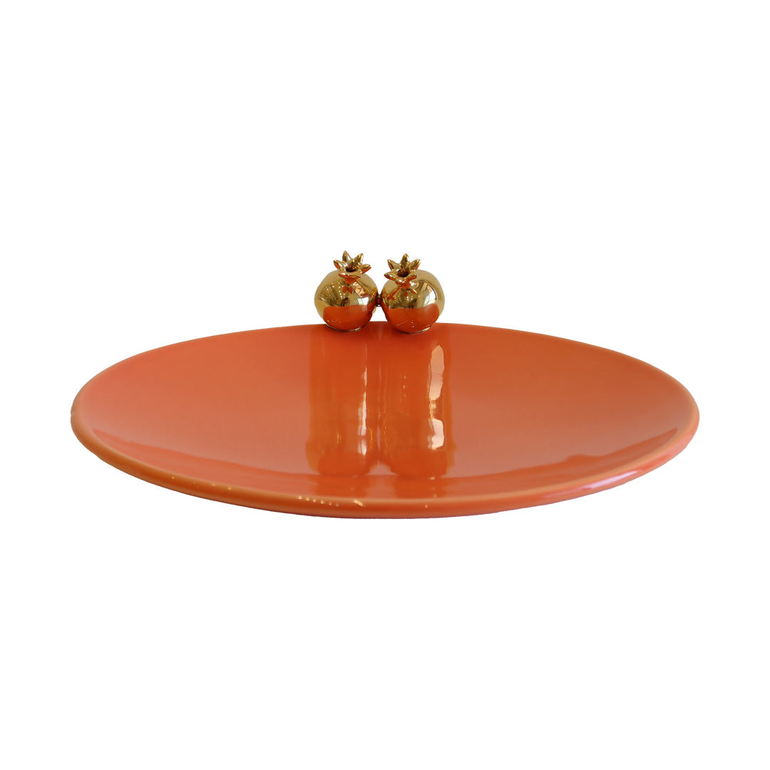Pomegranate Ceramic Plate Collection Sherie Boutik
