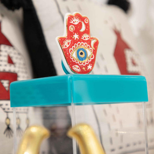 SB Eye Khamsa Acrylic Gift Box Sherie Boutik