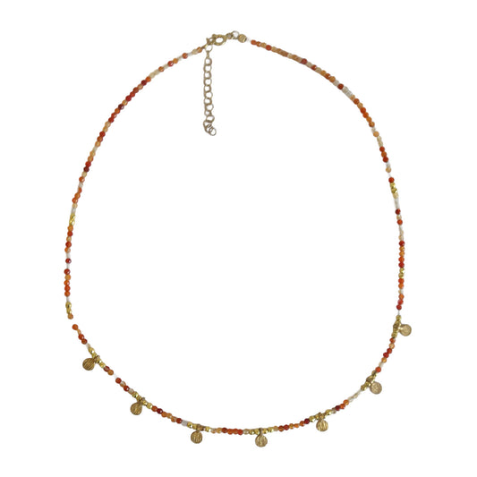 Necklace carnelian