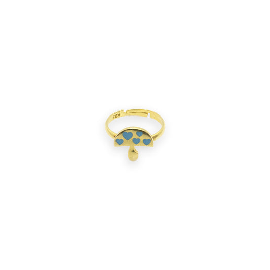 Mushroom Enamel Ring Sherie Boutik
