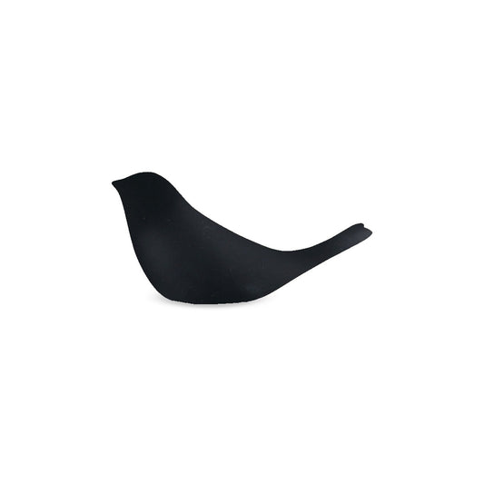 Black Lilly Small Ceramic Bird Objet D’art