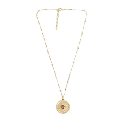 Sunbeam Eye Necklace
