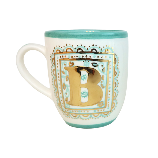 B Square Design Mug