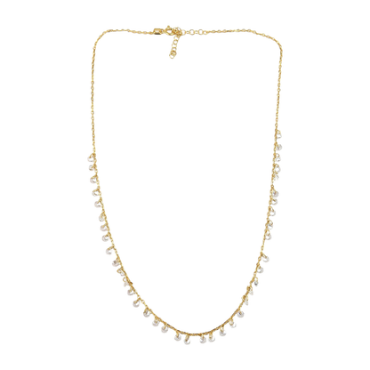 Clear crystal Charms Necklace