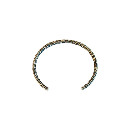 Spiral  Silver cuff bracelet