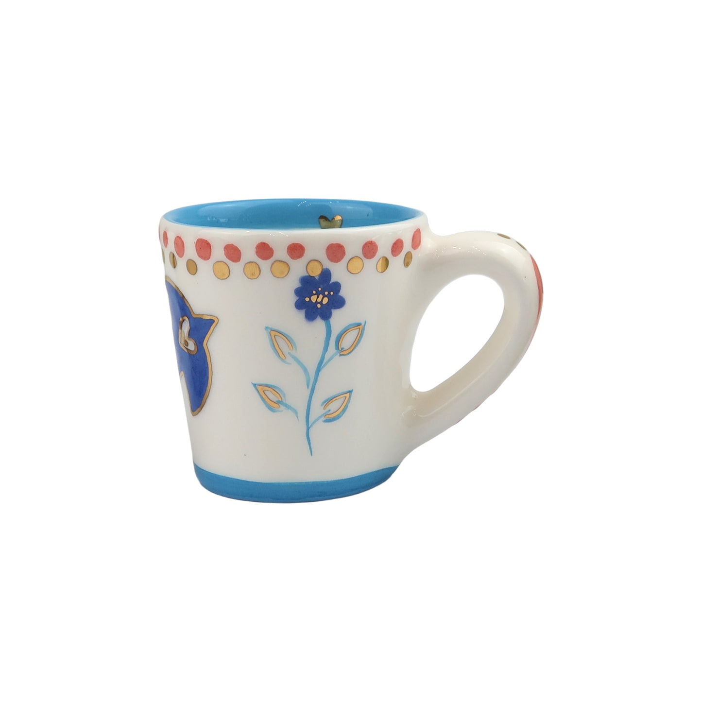 Falcon tea cup set blue