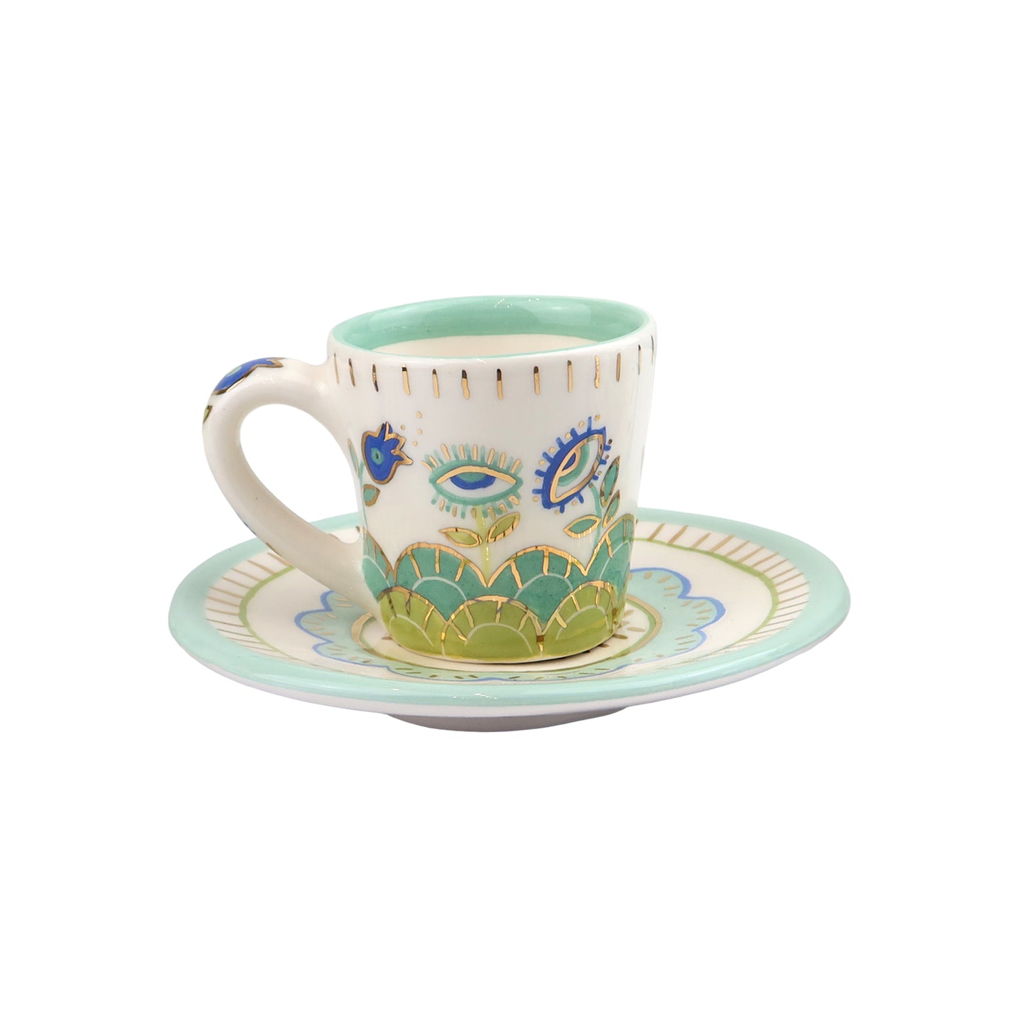 pome & eye plants coffee cup set of 6 pcs