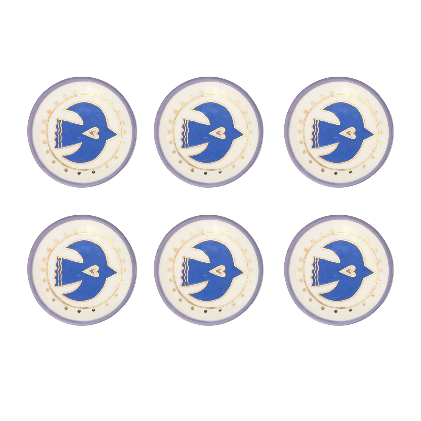 Falcon tea cup set lilic