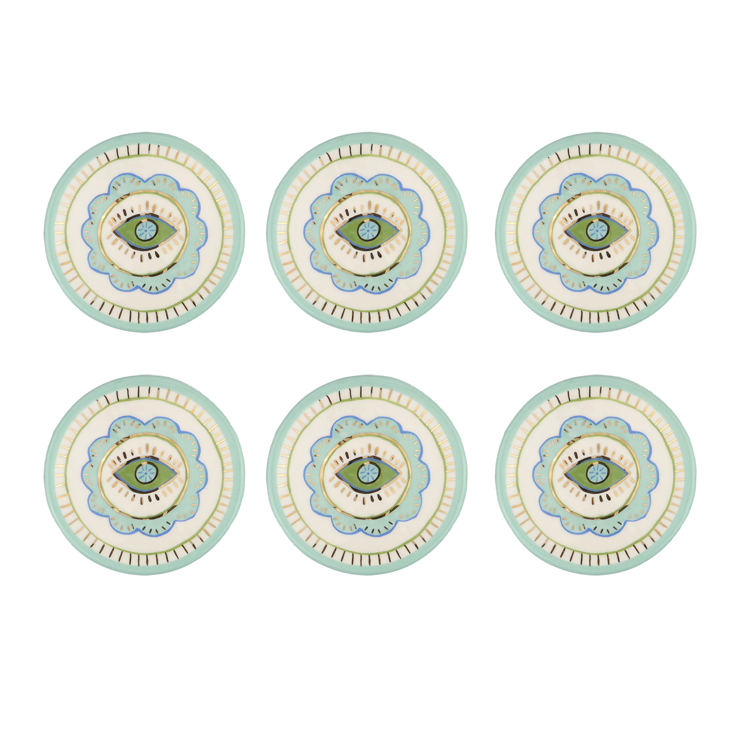 pome & eye plants coffee cup set of 6 pcs