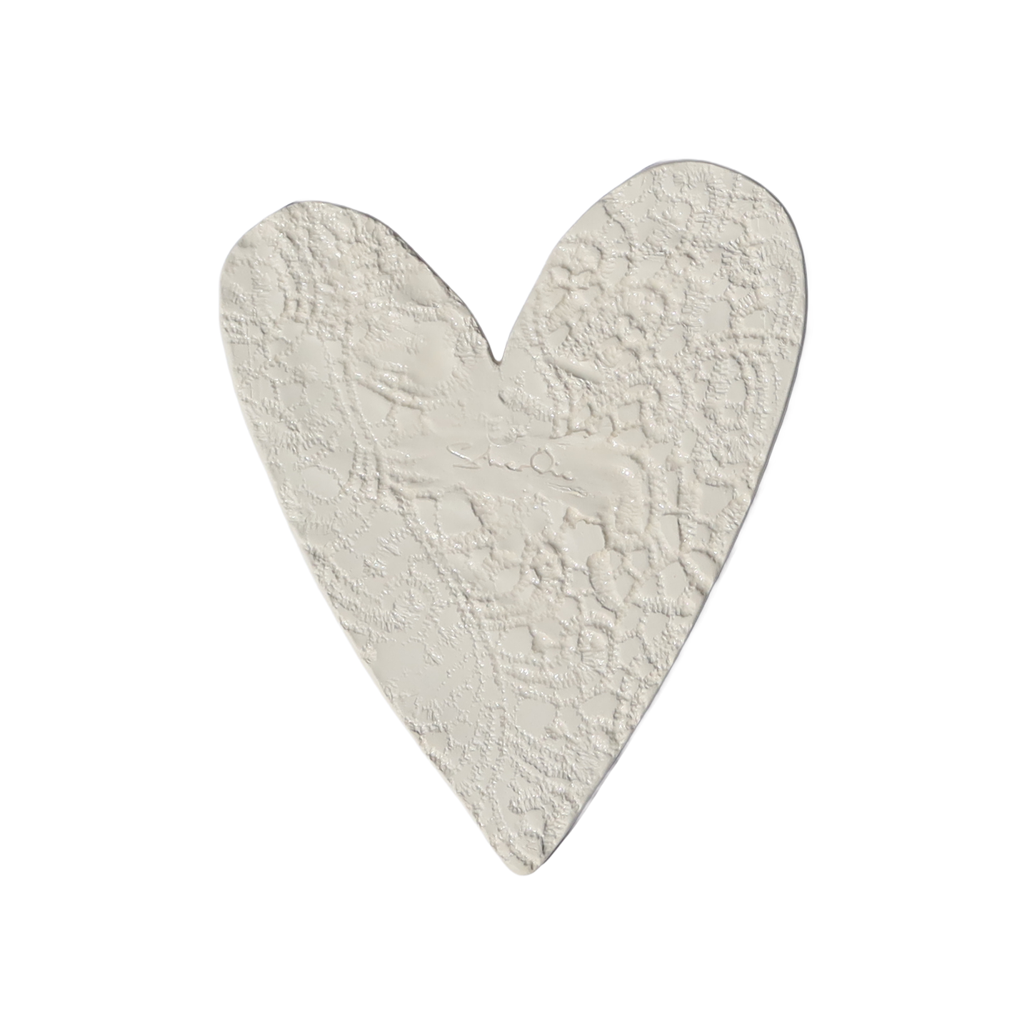 Wall Decor Heart golden pome