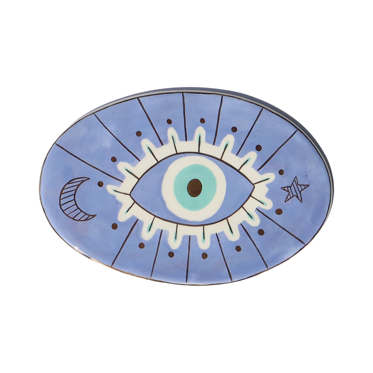 Lilac Moon + Star Eye Wall Décor
