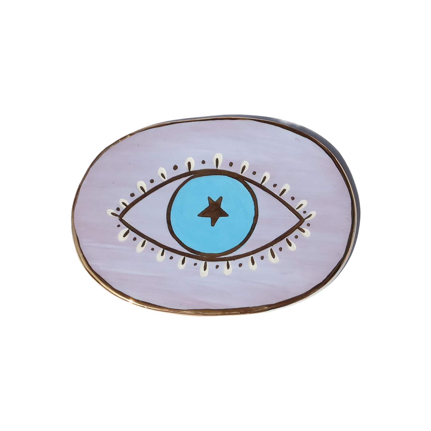 Lilac Eye Star Wall Décor