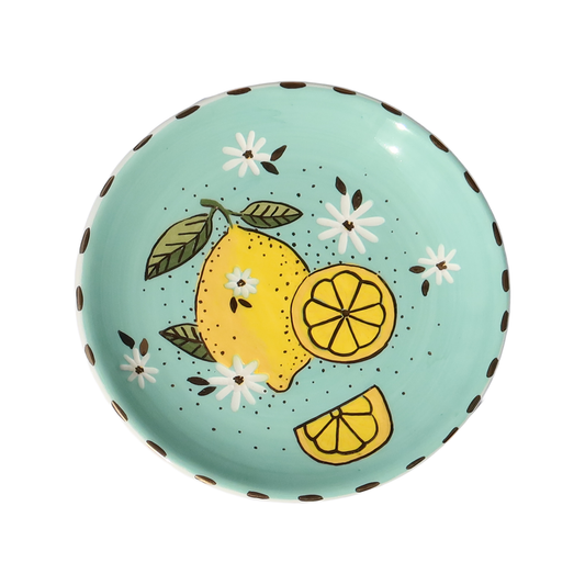 Garden Wall Décor Plate Lemon