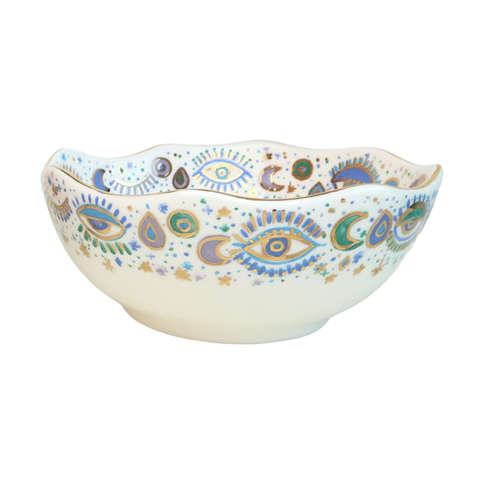 Decorative ceramic Salad Bowl Medium